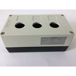 Siemens pulsantiera vuota grigia 3 fori 3su18030aa000ab1