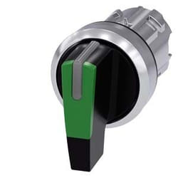 Siemens 3SU1052-2CM40-0AA0 attuatore elettrico Nero, Verde, Metallico