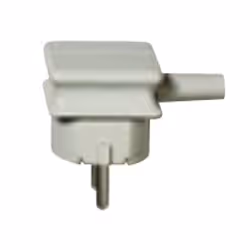 Merten 120963, Tipo F, Bianco, 2P+E, 250 V, 16 A, 1 pz