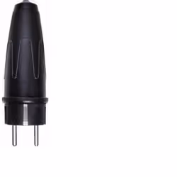 Merten 123551, Nero, SCHUKO, Gomma, 250 V, 16 A, 1 pz