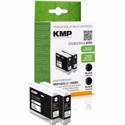 KMP B75D, Nero, 16,3 ml, 2 pz, 500 pagine, Doppia confezione