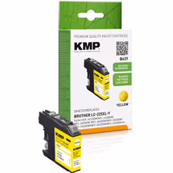KMP B63Y, Giallo, 11,8 ml, 1 pz, 1200 pagine, Confezione singola