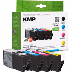 KMP MULTIPACK H 188XLV, Nero, Ciano, Magenta, Giallo, 35 ml, 14 ml, 4 pz, 1200 pagine, Confezione multipla