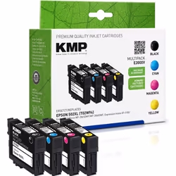 KMP 1646,4005, Resa elevata (XL), Nero, Ciano, Magenta, 9,5 ml, 6,5 ml, 4 pz, Confezione multipla