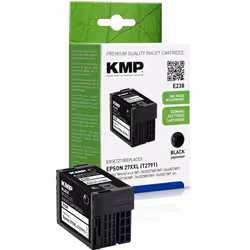KMP E186, Nero, Inchiostro a base di pigmento, 34 ml, 2200 pagine