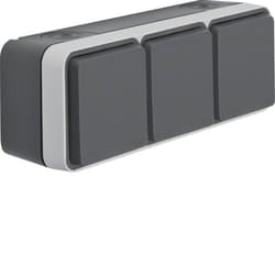 Berker 47733515 presa energia Tipo F Grigio
