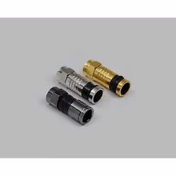 BKL Electronic 0403032, Femmina/Femmina, 75 Ω, Argento, 0,009 g