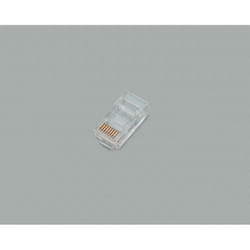 BKL Electronic 142141 cavo di collegamento 4-pin 4P/4C (RJ10) Trasparente