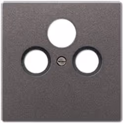JUNG AL 2990 SAT AN, Antracite, Alluminio, SAT + TV + Radio