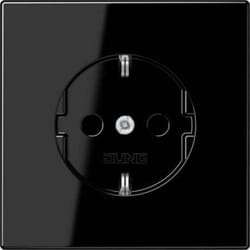 Jung - 1 parte Frutto Presa schuko Nero LS1520NSW 1 pz.