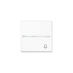 Pulsante con simbolo luminoso bianco Jung ls 990 k ww