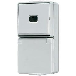 JUNG 671W interruttore elettrico Interruttore a pulsante Bianco