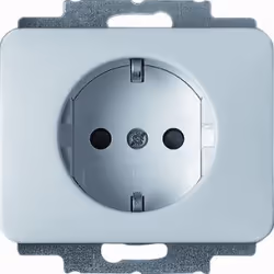 Busch-Jaeger 20 EUCKS-266, CEE 7/3, 2P+E, Bianco, 250 V, 16 A, 70 mm
