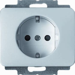 Busch-Jaeger 20 EUCKS-266 presa energia CEE 7/3 Bianco