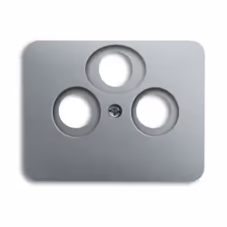 Busch-Jaeger 1743-03-266, Titanio, Metallo, Tradizionale, Busch-Jaeger, Opaco, SAT + TV + Radio