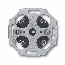 Busch-Jaeger 1071 U, Nero, Metallico