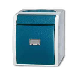 Busch-Jaeger 2621 W-53-206 1P Verde, Bianco