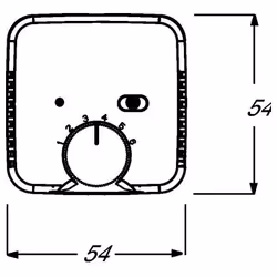 Busch-Jaeger 1795-212 supporto per rilevatore e piastra copribase Avorio