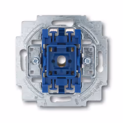 Busch-Jaeger 2020 US-206, 1P, Blu, Metallico, 250 V, 10 A, 71 mm, 25 mm