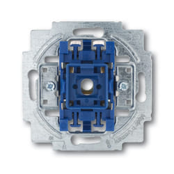 Busch-Jaeger 2020 US-206 1P Blu, Metallico