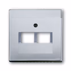 Busch-Jaeger 1710-0-3610, Alluminio, Tradizionale, Ogni marca, 63 mm, 63 mm, 1 pz