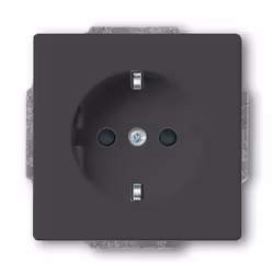 Busch-Jaeger 2013-0-5265, CEE 7/3, 2P+E, Nero, 250 V, 16 A, 71 mm
