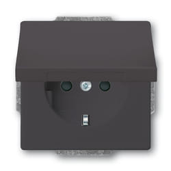 Busch-Jaeger 20 EUK-81 presa energia CEE 7/3 Nero