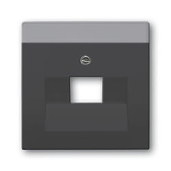Busch-Jaeger 1710-0-3616 Placca copripresa e copri interruttori Antracite
