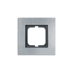 Busch-Jaeger 1721-860 Placca copripresa e copri interruttori Argento