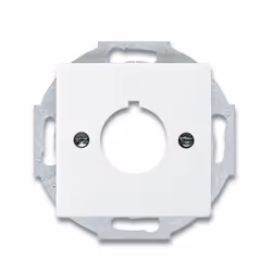 Busch-Jaeger 2533-84, Bianco, Metallo, Plastica, Tradizionale, Busch-Jaeger, Lucido, SAT + TV + Radio