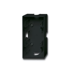 Busch-Jaeger 1702-81 Placca copripresa e copri interruttori Nero