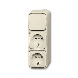 Busch-Jaeger 2601/6/2300/2 EAP presa energia Tipo F Beige