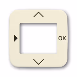 Busch-Jaeger 6430-0-0285, Crema, Bianco, Plastica, Busch-Jaeger, 54 mm, 54 mm, 1 pz