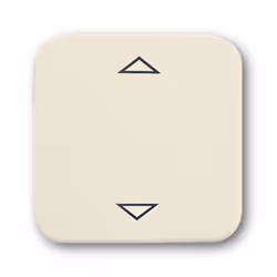 Busch-Jaeger 6430-212-102, Controllo della tapparella, Bianco, 6411 U-101, 6411 U/S-101, 6418 U, 6402 U, 54 mm, 54 mm