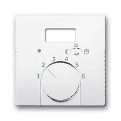 Busch-Jaeger 1795 TA-84 supporto per rilevatore e piastra copribase Bianco