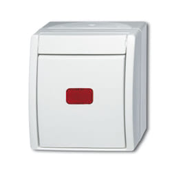 Busch-Jaeger 2601/6 SKW-54 1P Bianco