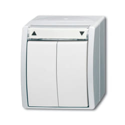 Busch-Jaeger 2601/4 W-54 2P Bianco
