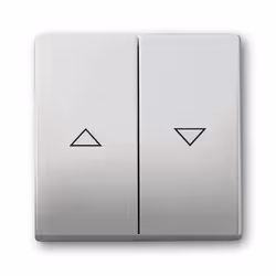 Busch-Jaeger 1751-0-2964, Pulsanti, Acciaio inox, 63 mm, 63 mm, 1 pz