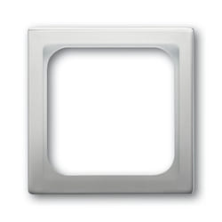 Busch-Jaeger 1710-0-3768 Placca copripresa e copri interruttori Alluminio