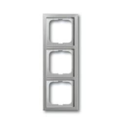 Busch-Jaeger 1723-866K Placca copripresa e copri interruttori Acciaio inox