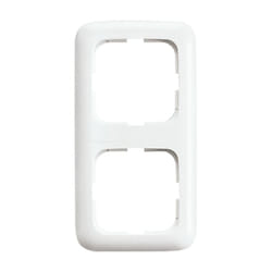 Busch-Jaeger 2512-214 Placca copripresa e copri interruttori Bianco