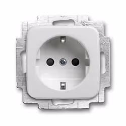 Busch-Jaeger 2013-0-5291, CEE 7/3, 2P+E, Bianco, CE, 250 V, 16 A