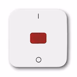 Busch-Jaeger 2508-214, Bianco, Senza viti, Busch-Jaeger, 54 mm, 54 mm, 1 pz