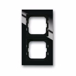 Busch-Jaeger 1754-0-4410, Nero, Senza viti, Busch-Jaeger, 91 mm, 162 mm, 1,1 cm