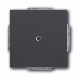 Busch-Jaeger 1749-885, Nero, Metallo, Busch-Jaeger, Opaco, 63 mm, 63 mm