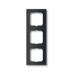 Busch-Jaeger 1754-0-4421 Placca copripresa e copri interruttori Nero