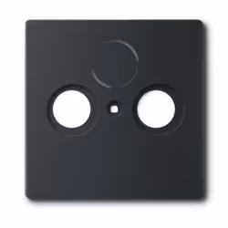Busch-Jaeger 1743-885, Nero, Tradizionale, Busch-Jaeger, Opaco, 0230-0-0250, SAT + TV + Radio