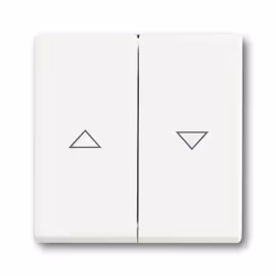 Busch-Jaeger 1751-0-3022, Pulsanti, Bianco, Plastica, 63 mm, 63 mm, 1 pz