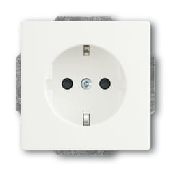 Busch-Jaeger 20 EUCKS-884 presa energia CEE 7/3 Bianco