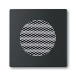 Busch-Jaeger 8200-0-0126 Placca copripresa e copri interruttori Nero